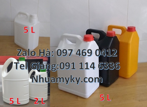 Can 10l 20l đựng axit. Can nhựa đựng dung môi, thùng nhựa, Can 1l quay đựng sữa tươi, can 2l vòi nhấ