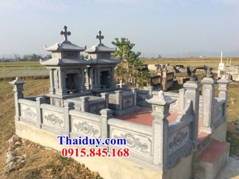 22 Khu lăng mộ đẹp thái bình - nghĩa trang bằng đá nguyên khối