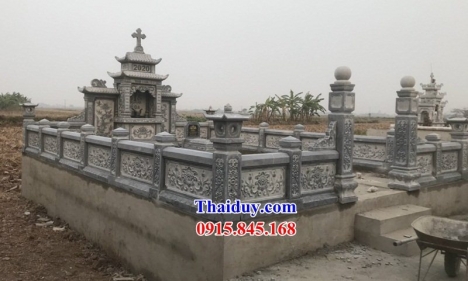 008 Nhà mồ đá đẹp đồng nai - khu lăng mộ gia đình
