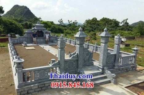 22 Khu lăng mộ đẹp thái bình - nghĩa trang bằng đá nguyên khối