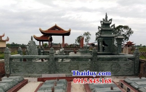 041 Lăng mộ đẹp nam định - nghĩa trang gia đình bằng đá khối