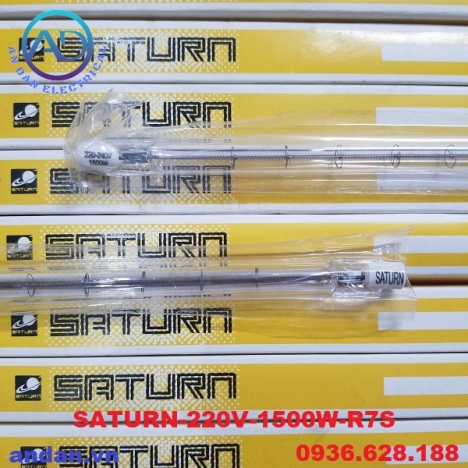 Bóng đèn Halogen R7S 300W 500W 1000W 1500W 220V dạng 2 đầu SATURN – JAPAN