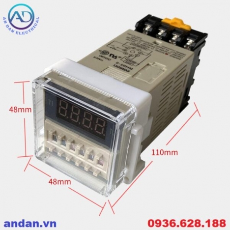Rơ le thời gian (Timer), Công tắc hẹn giờ Omron DH48S-S, DH48S-1Z, DH48S-2Z