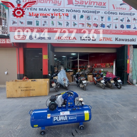 Máy nén khí PU.MA 120 Lít 3HP