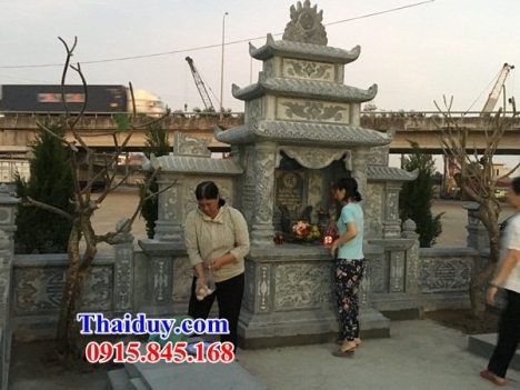 41 Lăng thờ chung đẹp bến tre - am thờ bằng đá