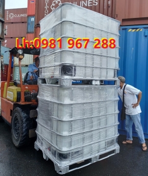 Địa chỉ bán Tank ibc 1000 lít ,thùng nhựa 1000 lít
