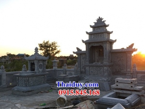 41 Lăng thờ chung đẹp bến tre - am thờ bằng đá
