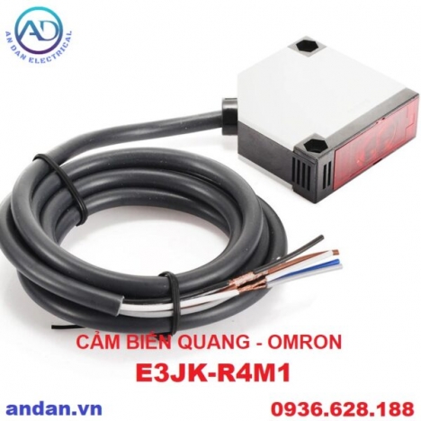 Cảm Biến Quang Omron E3JK-R4M1 90-250VAC, E3JK-R4M2 12-24VDC