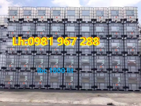 Địa chỉ bán Tank ibc 1000 lít ,thùng nhựa 1000 lít