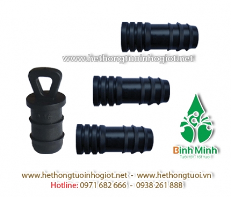 Nút bít ống mềm, bịt ống pe, nối thẳng ống PE, Zen ống Pe, khóa ống pe, khởi thủy, dùi đục lỗ