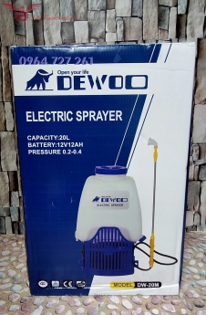 Bán Máy phun thuốc, khử khuẩn DEWOO DW-20M