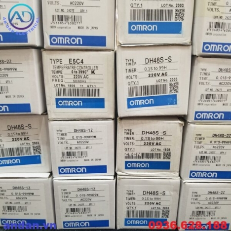 Rơ le thời gian (Timer), Công tắc hẹn giờ Omron DH48S-S, DH48S-1Z, DH48S-2Z