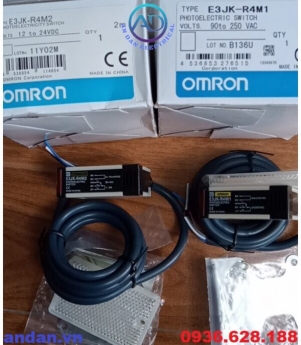 Cảm Biến Quang Omron E3JK-R4M1 90-250VAC, E3JK-R4M2 12-24VDC