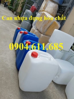 Can nhựa 30 lít vuông, can nhựa nhựa vuông 30 lít, can nhựa 30 lít