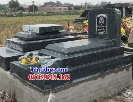 091 mộ đá không mái đẹp điện biên - lăng mộ đá cao cấp