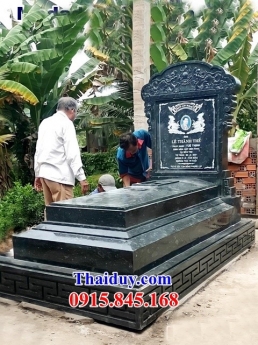 16 Lăng mộ đá đơn giản thanh hóa - mộ đá không mái