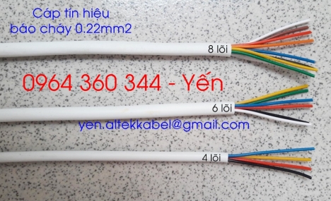Cáp tín hiệu âm thanh chống nhiễu 4x0.22mm