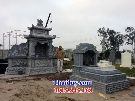 010 Lăng thờ đá đẹp hà giang - kì đài thờ chung khu lăng mộ