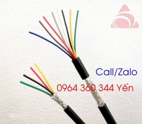 Cáp tín hiệu âm thanh chống nhiễu 4x0.22mm