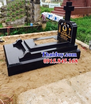 001 mộ đá granite trà vinh đẹp - lăng mộ hoa cương nguyên khối