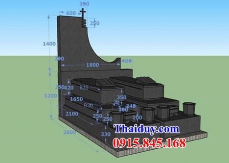 091 mộ đá không mái đẹp điện biên - lăng mộ đá cao cấp