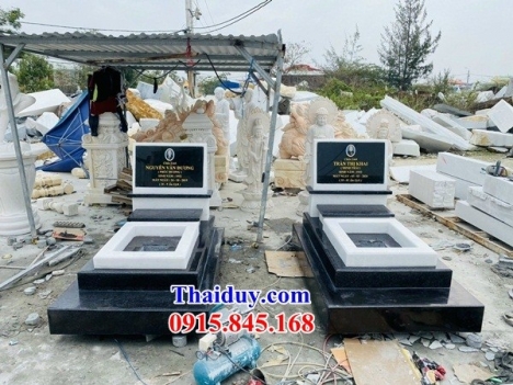 09 lăng mộ đẹp lai châu - mộ đá không mái bằng đá xanh