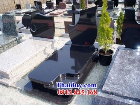 001 mộ đá granite trà vinh đẹp - lăng mộ hoa cương nguyên khối