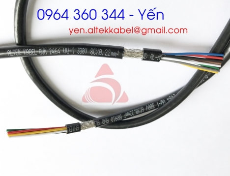 Cáp tín hiệu âm thanh chống nhiễu 4x0.22mm