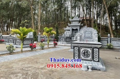 091 mộ đá không mái đẹp điện biên - lăng mộ đá cao cấp