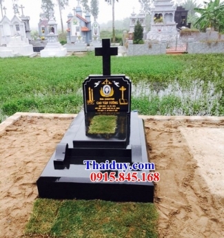 001 mộ đá granite trà vinh đẹp - lăng mộ hoa cương nguyên khối