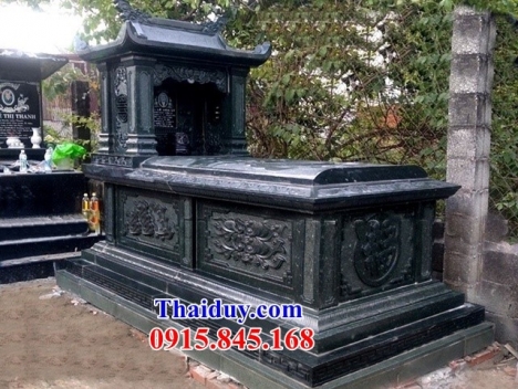 16 Lăng mộ đá đơn giản thanh hóa - mộ đá không mái
