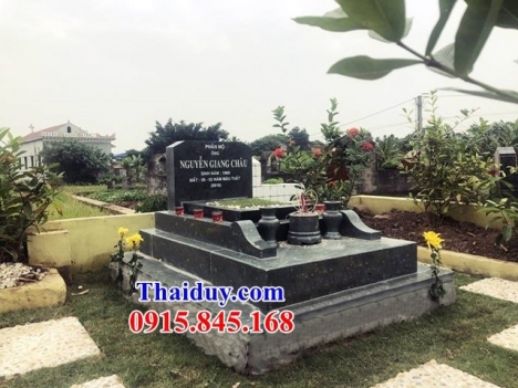 16 Lăng mộ đá đơn giản thanh hóa - mộ đá không mái