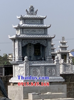 008 Mộ đá phong thủy phú yên - mẫu lăng mộ đá đôi đẹp