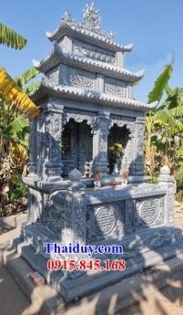 008 Mộ đá phong thủy phú yên - mẫu lăng mộ đá đôi đẹp