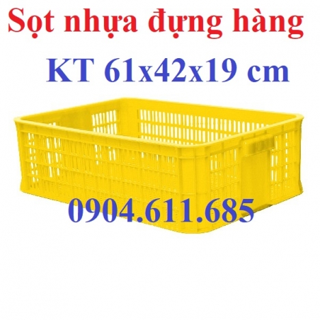 Sọt nhựa tại Hà Nội, sọt nhựa đựng hàng trong siêu thị, sọt nhựa đựng linh kiện