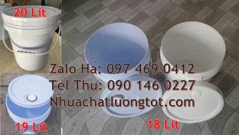 Xô nhựa 22l đựng sơn, vỏ thùng sơn 1l, Thùng nhựa Thùng nhựa 19l giá rẻ. Vỏ thùng sơn 3,8 lít, Vỏ