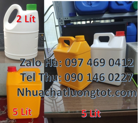 Can nhựa 2l đựng phân bón. Sỉ lẻ can loại nhỏ, Can 20 lít đựng hóa chất, can 25l giá rẻ, can nhựa, c