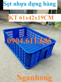 Sọt nhựa tại Hà Nội, sọt nhựa đựng hàng trong siêu thị, sọt nhựa đựng linh kiện