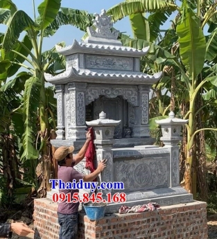 51 nhà mồ đẹp bình định - lăng mộ đôi bằng đá ninh bình