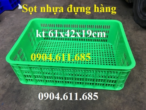 Sọt nhựa tại Hà Nội, sọt nhựa đựng hàng trong siêu thị, sọt nhựa đựng linh kiện