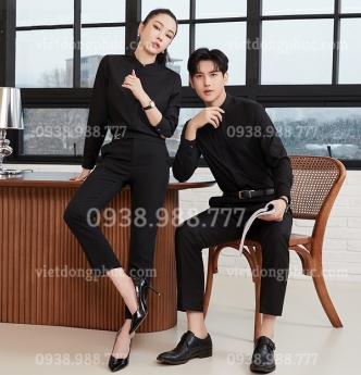 Mẫu áo sơ mi đồng phục nữ hợp xu hướng thời trang cho nàng văn phòng hiện đại