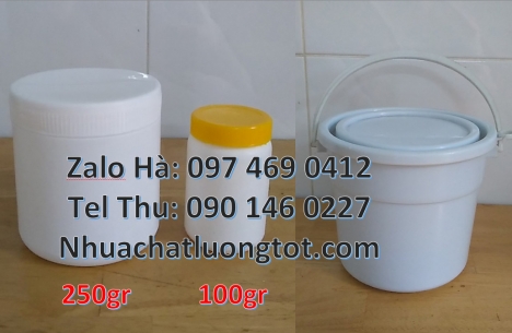 Hủ nhựa 500gr vuông đựng axit, hũ nhựa 100gr 200gr 250gr nắp vặn hũ nhựa đựng mỹ phẩm 200gr, hũ nhự