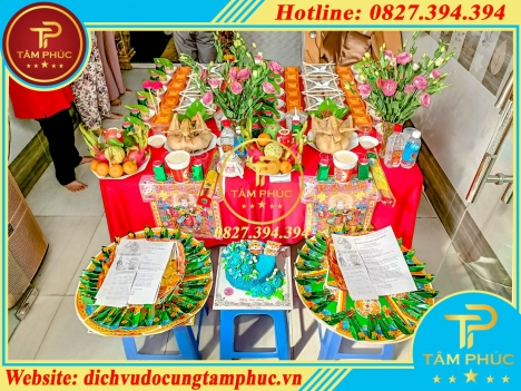 Đặt mâm cúng đầy tháng trọn gói ở đâu uy tín?
