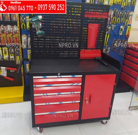 Tủ treo dụng cụ, tủ đựng đồ nghề, xe đẩy dụng cụ có giá treo
