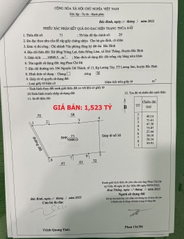 Đất Mặt Tiền 86m Xã Hòa Thắng SHR Giá Chỉ 140K/m2