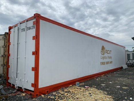 Container lạnh chứa hàng hóa trữ đông, nông sản, hoa quả, thịt cá, thủy hải sản, thuốc men,...