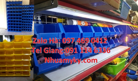 Kệ nhựa giá rẻ, khay đựng linh kiện, Hộp nhựa duy tân, bán giá sỉ kệ nhựa Khay nhựa xanh duy tân, Kh