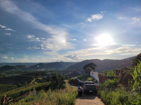 Bán Đất Mê Linh 1,55 Tỷ 2 mặt đường DT 305m2 Thổ Cư 120m Mê Linh - Lâm Hà - Lâm Đồng