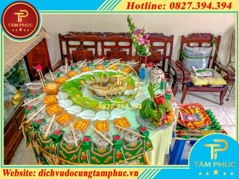 Đặt mâm cúng đầy tháng, thôi nôi cho bé ở đâu tốt nhât tại Cần Thơ