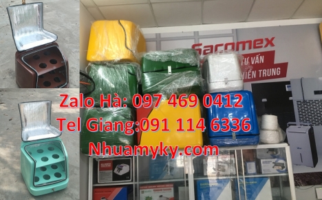 thùng giao hàng, thùng giao hàng cỡ nhỏ, Thùng ship hàng, thùng chở bánh bao, Thùng giao hàng 62x52x